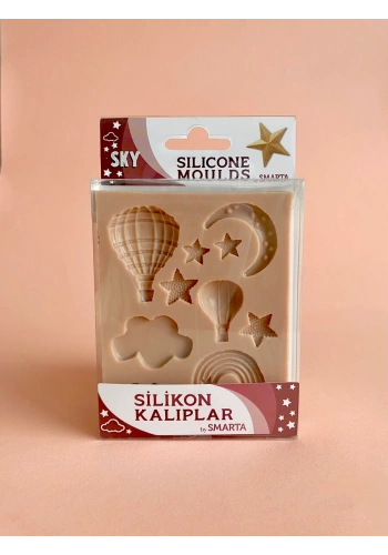 Smarta Silicone Moulds Silikon Epoksi ve Polimer Kil Kalıbı SKY