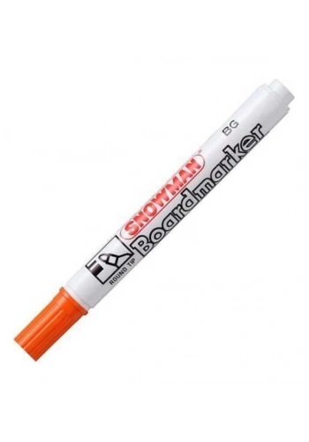 Snowman Beyaz Tahta Kalemi Doldurulabilir Turuncu Bg-12