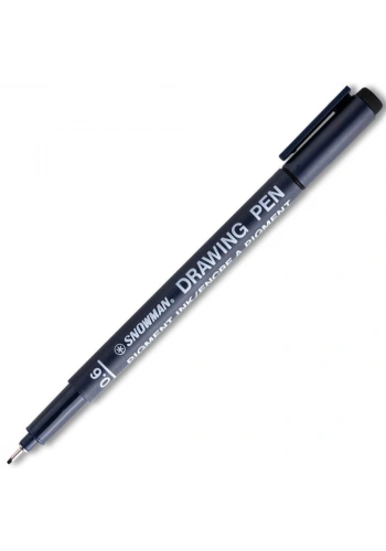 Snowman Çizim Kalemi Teknik 0.6 MM Siyah FT700