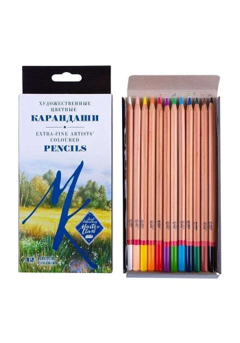 St. Petersburg Master Class Kuru Boya Seti 12 Renk Karton Kutu