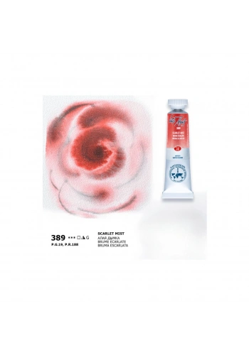 St. Petersburg White Nights Tüp Sulu Boya 10 ml. 389 Scarlet Mist