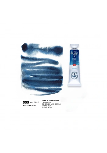 St. Petersburg White Nights Tüp Sulu Boya 10 ml. 555 Dark Blue Shadows