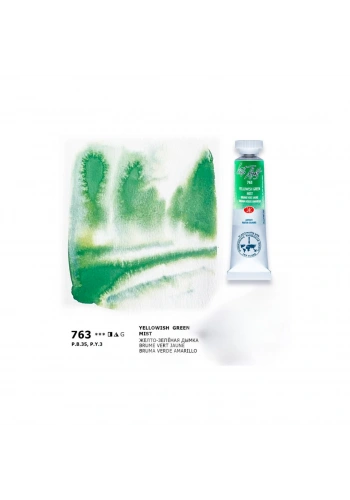 St. Petersburg White Nights Tüp Sulu Boya 10 ml. 763 Yellowish Green Mist