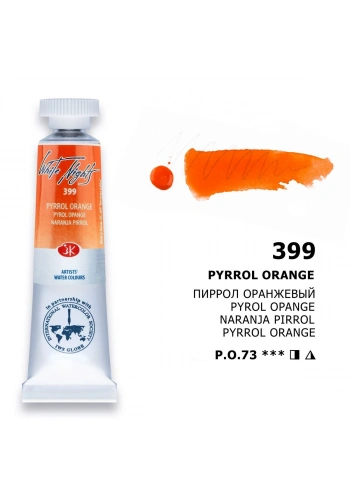 St. Petersburg White Nights Tüp Sulu Boya 10 ml. 399 Pyrrol Orange