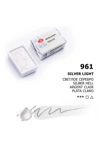St. Petersburg Sonnet Tam Tablet Sulu Boya 961 Metallic Silver Light