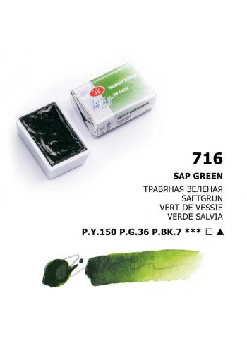 St. Petersburg White Nights Tam Tablet Sulu Boya 716 Sap Green