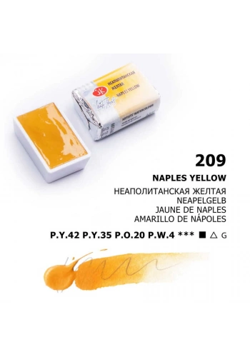 St. Petersburg White Nights Tam Tablet Sulu Boya 209 Naples Yellow