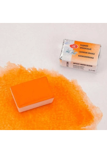 St. Petersburg White Nights Tam Tablet Sulu Boya 304 Cadmium Orange