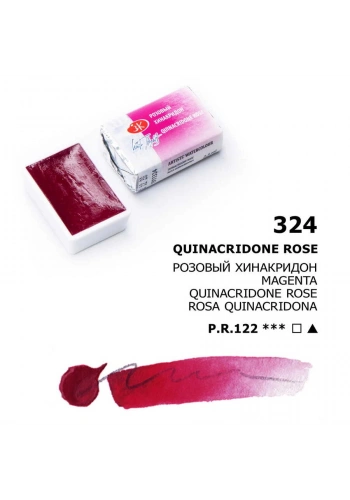 St. Petersburg White Nights Tam Tablet Sulu Boya 324 Quinocridone Rose