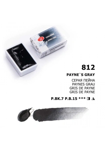 St. Petersburg White Nights Tam Tablet Sulu Boya 812 Paynes Gray