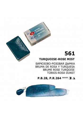 St. Petersburg White Nights Tam Tablet Sulu Boya 561 Turquoise-Rose Mist