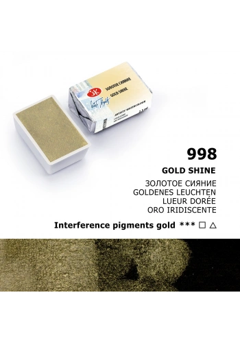 St. Petersburg White Nights Tam Tablet Sulu Boya 998 Gold Shine