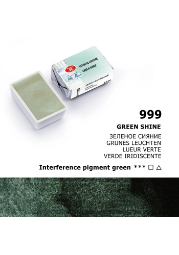 St. Petersburg White Nights Tam Tablet Sulu Boya 999 Green Shine