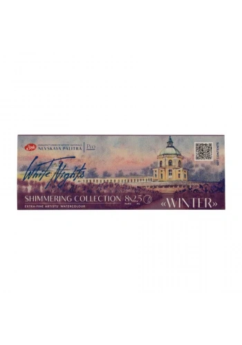 St. Petersburg White Nights Shimmering Collection Tablet Sulu Boya Seti 8 Renk Winter
