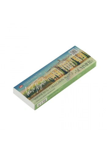 St. Petersburg White Nights Shimmering Collection Tablet Sulu Boya Seti 8 Renk Summer