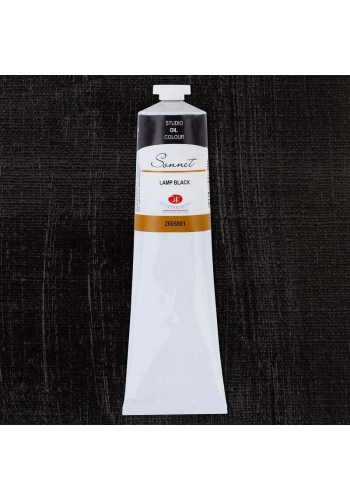 St. Petersburg Sonnet Yağlı Boya 120 ml. 801 Lamp Black