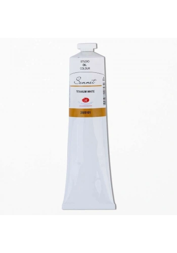 St. Petersburg Sonnet Yağlı Boya 120 ml. 101 Titanium White