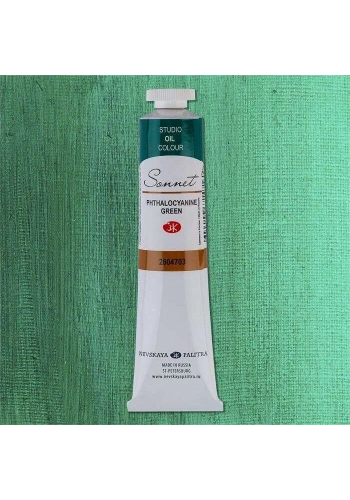 St. Petersburg Sonnet Yağlı Boya 46 ml. 703 Phthalocyanine Green