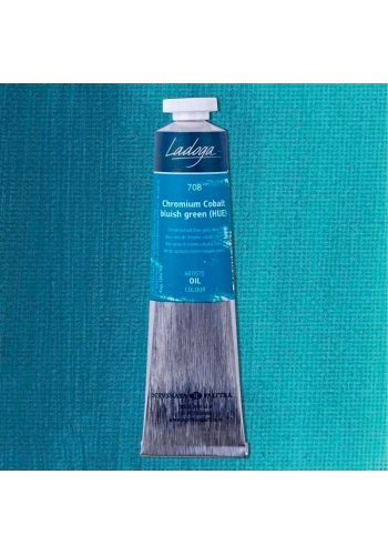 St. Petersburg Ladoga Yağlı Boya 46 ml. 708 Chromium-Cobalt Bluish-Green (Hue)