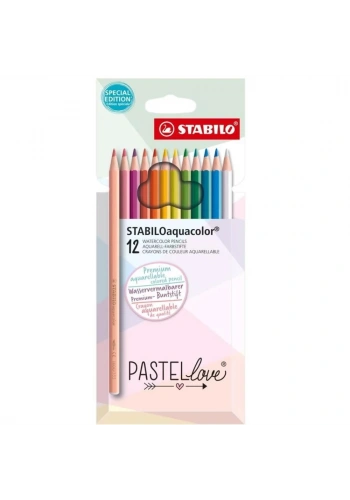 Stabilo Aquacolor Pastellove 12 Li 1612/7