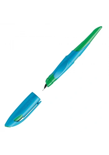 Stabilo Dolma Kalem EASYbirdy Ergonomik Sol Mavi & Neon Yeşil