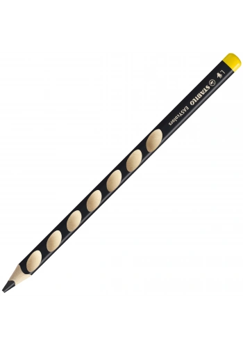 Stabilo Easycolors Ergonomik Kuru Boya Kalemi Sağ Renk Siyah