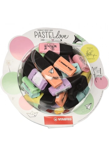 Stabilo Fosforlu Kalem Boss Mini Pastel 50 Li Bonbon 07/50-07