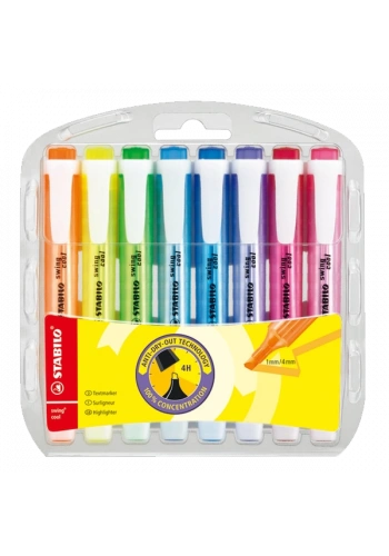 Stabilo Fosforlu Kalem Swing Cool 8 Renk Kalem Tipi 275/8-3