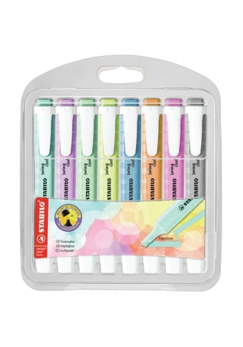 Stabilo Fosforlu Kalem Swing Cool Pastel 8 Li 275/8-08-2