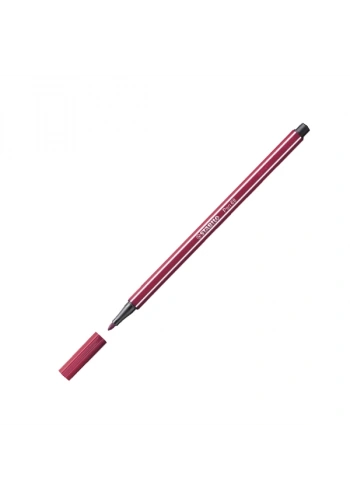 Stabilo Keçe Uçlu Boya Kalemi 1 MM Vişne Çürüğü 68/19