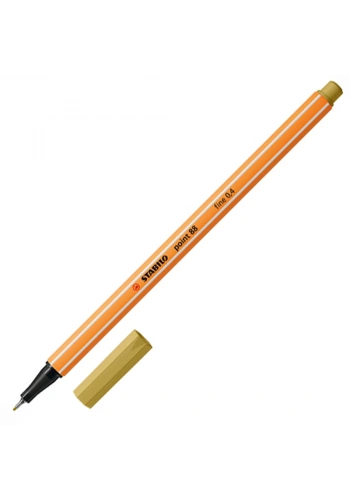 Stabilo Keçe Uçlu İnce Kalem 88 Point 0.4 MM Açık Haki 88/66
