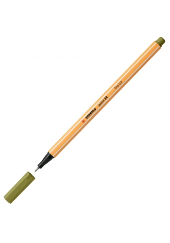 Stabilo Keçe Uçlu İnce Kalem 88 Point 0.4 MM Bataklık Yeşili 88/37