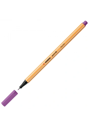 Stabilo Keçe Uçlu İnce Kalem 88 Point 0.4 MM Erik Moru 88/60