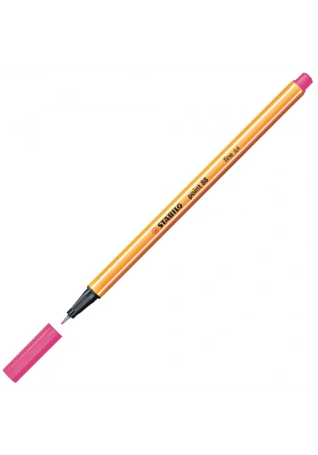 Stabilo Keçe Uçlu İnce Kalem 88 Point 0.4 MM Fosforlu Pembe 88/056