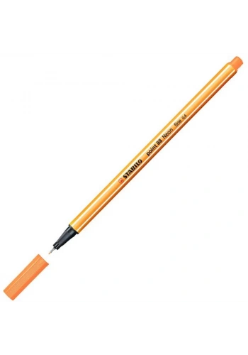 Stabilo Keçe Uçlu İnce Kalem 88 Point 0.4 MM Fosforlu Turuncu 88/054
