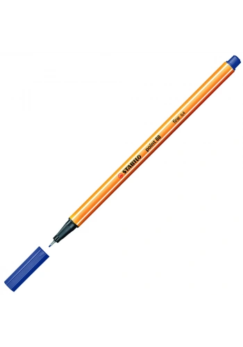 Stabilo Keçe Uçlu İnce Kalem 88 Point 0.4 MM Gece Mavisi 88/22