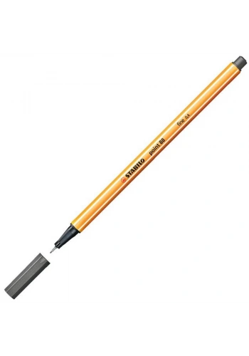Stabilo Keçe Uçlu İnce Kalem 88 Point 0.4 MM Koyu Gri 88/96