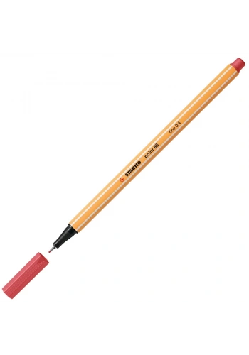 Stabilo Keçe Uçlu İnce Kalem 88 Point 0.4 MM Pas Kırmızısı 88/47