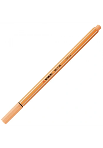 Stabilo Keçe Uçlu İnce Kalem 88 Point 0.4 MM Pastel Turuncu 88/25