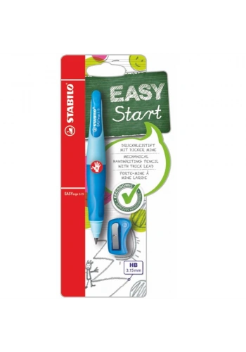 Stabilo Kurşun Kalem Easyergo 3.15 Sağ Mavi Bls B-46873-10