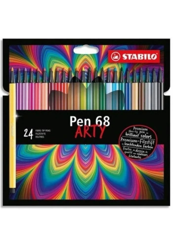 Stabilo Pen 68 Arty 24 Lü Yeni 6824-1-20