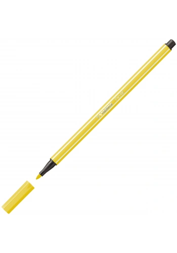 Stabilo Pen 68 Kalın Uçlu Keçeli Kalem 24 Limon Sarısı