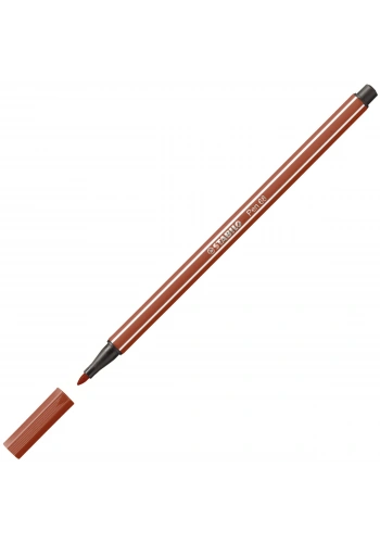 Stabilo Pen 68 Kalın Uçlu Keçeli Kalem 38 Kan Kırmızısı