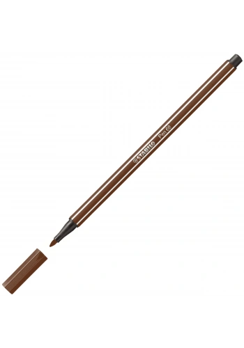 Stabilo Pen 68 Kalın Uçlu Keçeli Kalem 45 Kahverengi