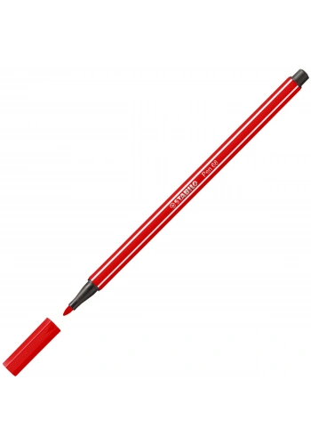 Stabilo Pen 68 Kalın Uçlu Keçeli Kalem 48 Kızıl