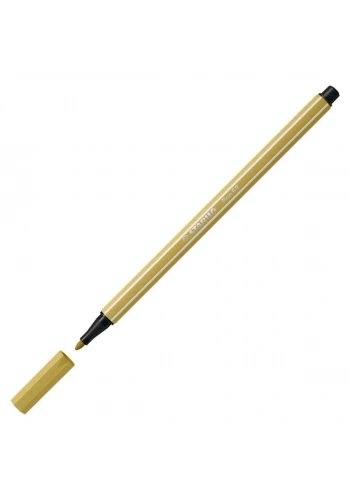 Stabilo Pen 68 Kalın Uçlu Keçeli Kalem 66 Açık Haki