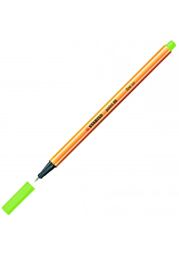 Stabilo Point 88 İnce Uçlu Keçeli Kalem 033 Floresan Yeşil