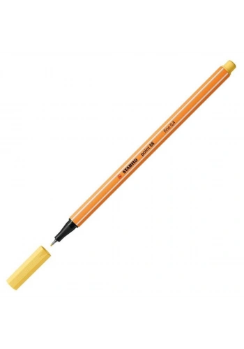 Stabilo Point 88 İnce Uçlu Keçeli Kalem 23 Açık Sarı