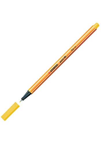 Stabilo Point 88 İnce Uçlu Keçeli Kalem 24 Limon Sarısı