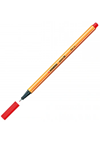 Stabilo Point 88 İnce Uçlu Keçeli Kalem 48 Kızıl